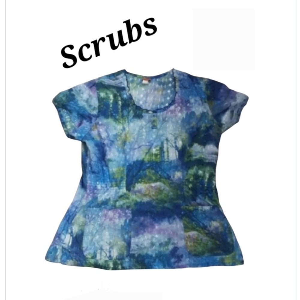 Élan by Barco Scrubs Top